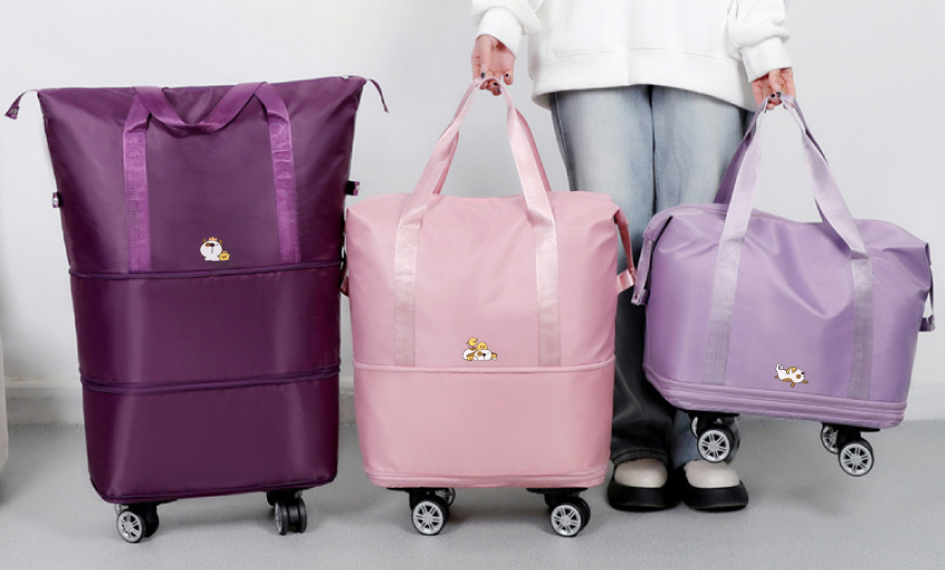 超大容量的可擴充容量旅行袋客製找程時 超大容量的可擴充容量旅行袋客製找程時