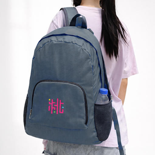 上班上課都適合的後背包客製 可折疊收納更方便