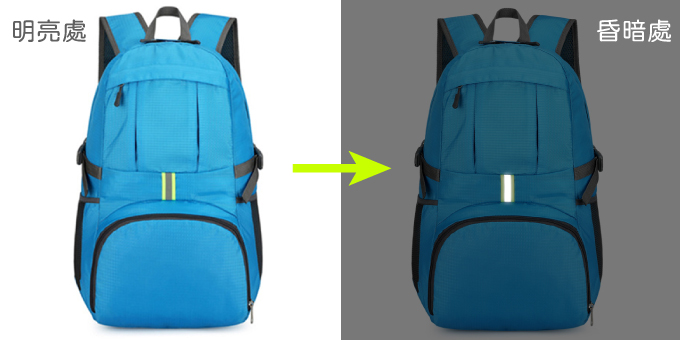 客製背包安全反光條設計，夜晚出行也沒問題