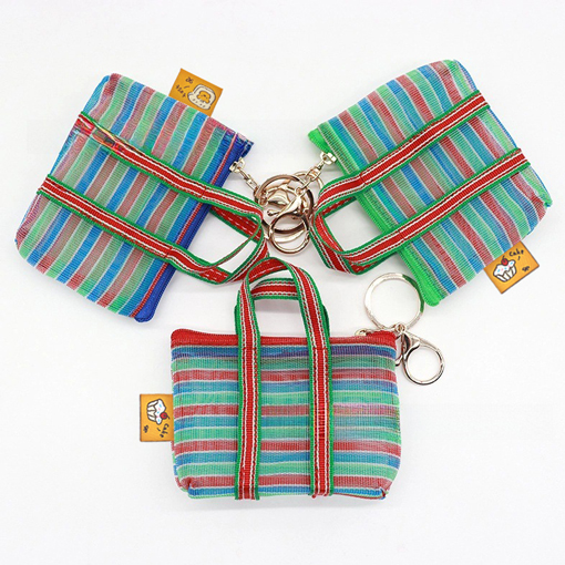 把茄芷袋做成零錢包，客製尺寸、圖案LOGO都沒問題