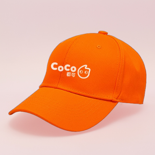 印刷企業LOGO 單色絲印客製帽子