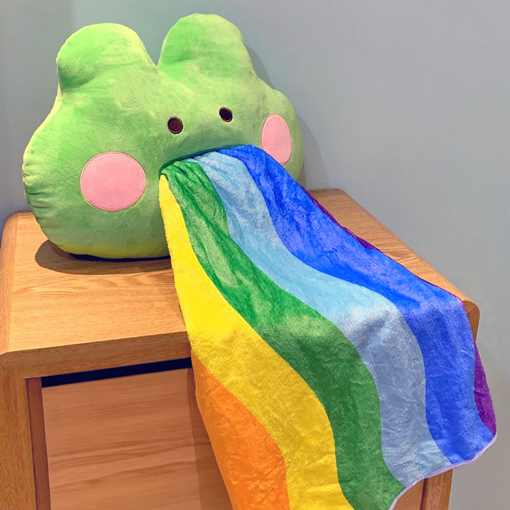 來圖訂製品牌IP周邊商品 娃娃抱枕毯訂做廠商