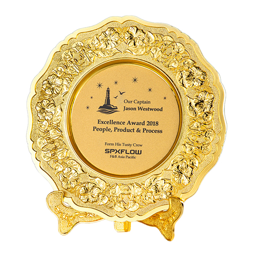 金屬+單色印刷 企業訂製活動紀念盤客製推薦工廠直營 金屬+單色印刷 企業訂製活動紀念盤客製推薦工廠直營