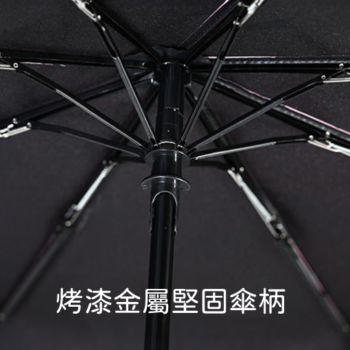 開傘按鈕直覺使用 自動一鍵快速開傘，企業文創訂製摺傘、雨傘客製化推薦
