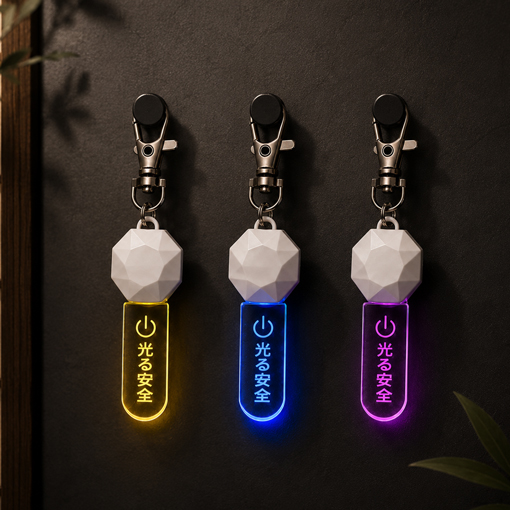 LED發光吊飾鑰匙圈