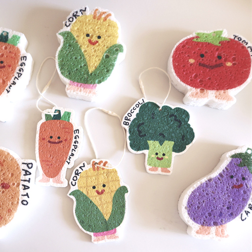 客製化造型圖案海綿訂製 各種造型圖案客製 木漿海綿洗碗海綿 