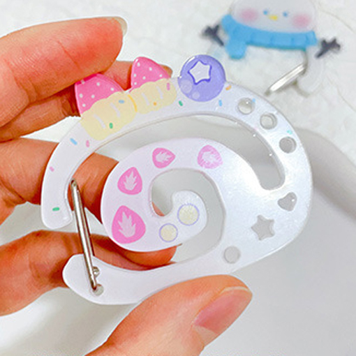 壓克力色彩鮮豔繽紛 客製壓克力登山扣 壓克力色彩鮮豔繽紛 客製壓克力登山扣