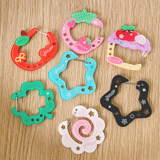 壓克力造型超百變 可發揮無限創意客製登山扣 壓克力造型超百變 可發揮無限創意客製登山扣