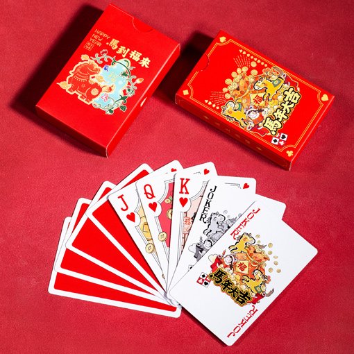 年節禮品製作推薦 客製撲克牌超熱門 各大企業年節客製首選