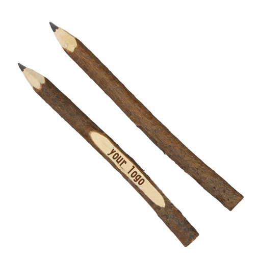 原木樹枝鉛筆